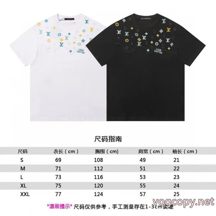 半袖Tシャツお買い得品質保証 大人気アイテムが勢ぞろい 超激得正規品ブランド 品 コピーLOUIS VUITTON_0_0