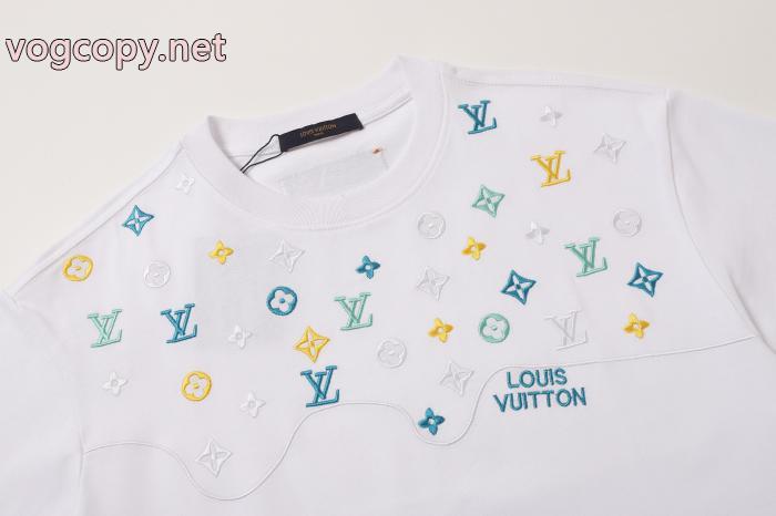 半袖Tシャツお買い得品質保証 大人気アイテムが勢ぞろい 超激得正規品ブランド 品 コピーLOUIS VUITTON_0_1