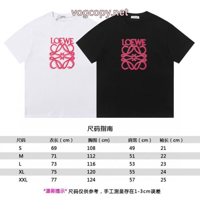 半袖Tシャツ2026新作新品 大人シンプルな 最高ランクLOEWEコピー 通販_0_1