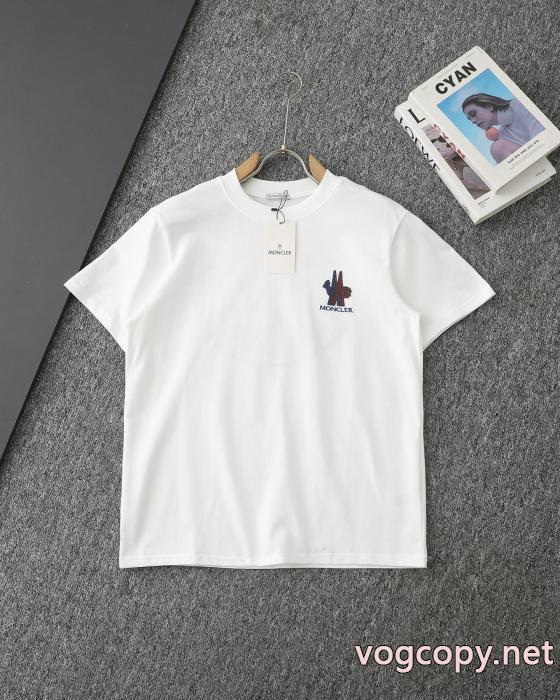 今季トレンド 斬新なデザイン 2026新品セールMONCLER半袖Tシャツ激安 通販 専門店_0_2