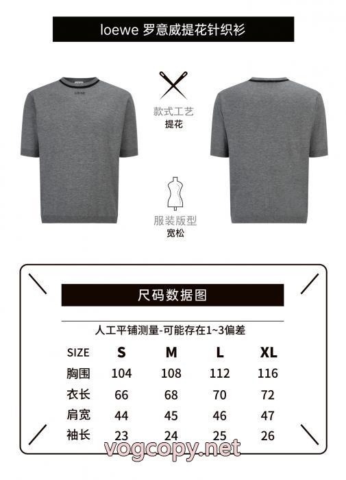 デザイン性の高い 日常使い 期間限定激安LOEWE半袖Tシャツブランド 偽物 激安 通販_0_4
