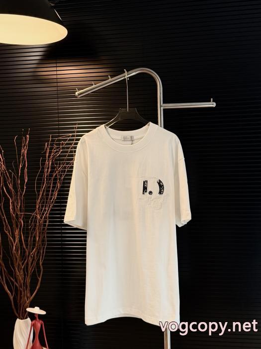 2026限定 男女兼用に人気 ハイグレード NEW大変素敵Dior半袖Tシャツブランド 偽物 激安_0_2