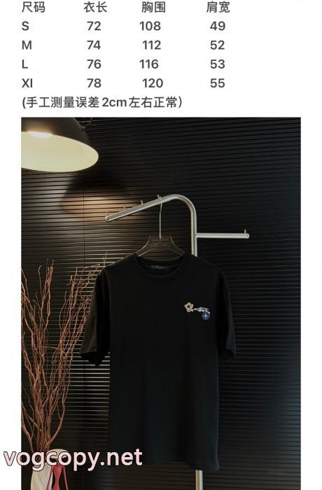 大特価2026 HOT品質保証 人気定番大人気ブランド コピー 販売 ルイ ヴィトン半袖Tシャツ_1_0
