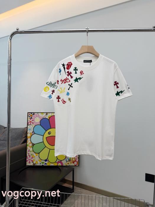 半袖Tシャツ最新話題沸騰中 激安期間限定セール 最安値間違いなしCHROME HEARTSブランド 偽物_0_0