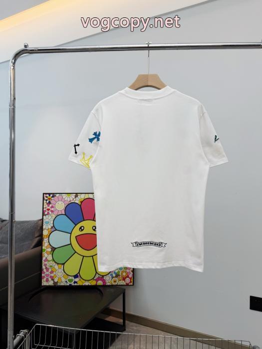 半袖Tシャツ最新話題沸騰中 激安期間限定セール 最安値間違いなしCHROME HEARTSブランド 偽物_0_1