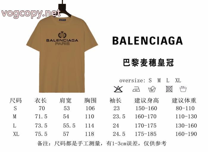 BALENCIAGAスーパー コピー 通販 優良2026大人気 主役級アイテム 限定版プリント半袖Tシャツ_0_4