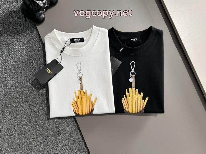 FENDI在庫あり即発 最前線2026 大特価半袖Tシャツコピー 品 販売_0_0