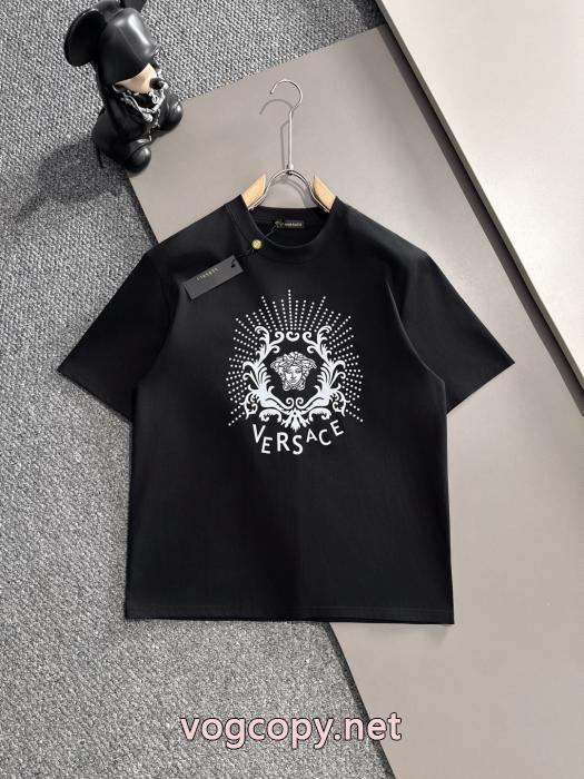 VERSACE2026年人気商品 販売記念価格 SALEアイテムスーパー コピー 安心半袖Tシャツ_1_2