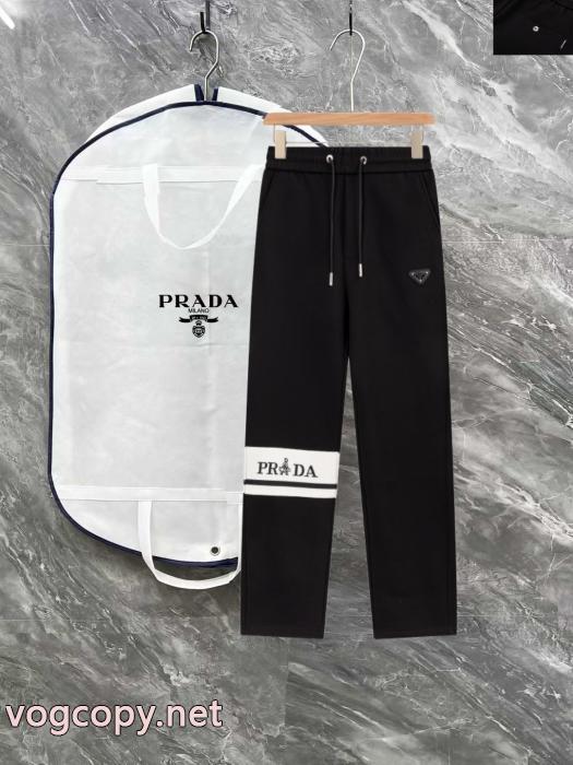 無敵アイテム 爽やかな色合い 大人着用可ブランド 通販店ズボンPRADA_0_2