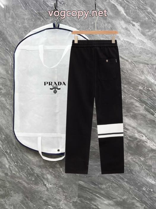 無敵アイテム 爽やかな色合い 大人着用可ブランド 通販店ズボンPRADA_0_3