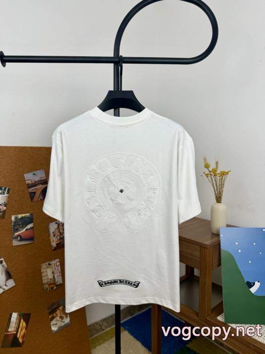 クロムハーツ確保済み安心国内発送 SALE品追加 男女通用半袖シャツブランド 品 激安 通販_0_4