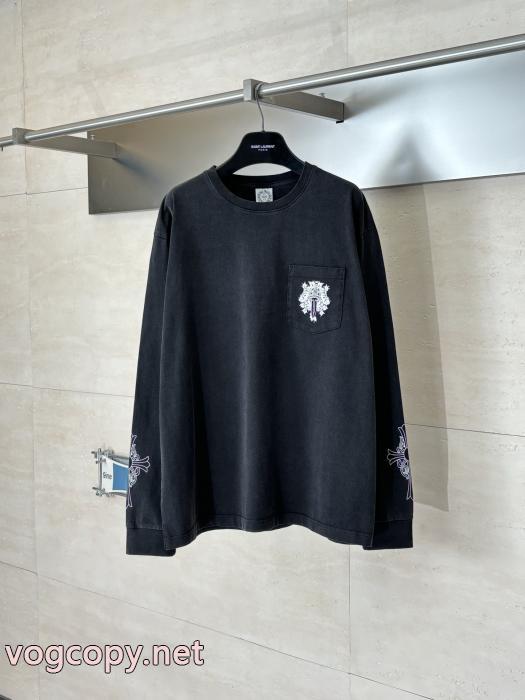 スーパー コピー ブランド人気雑誌掲載 お洒落 人気モデル商品クロムハーツ長袖Tシャツ_0_0