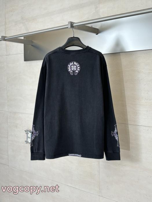 スーパー コピー ブランド人気雑誌掲載 お洒落 人気モデル商品クロムハーツ長袖Tシャツ_0_2