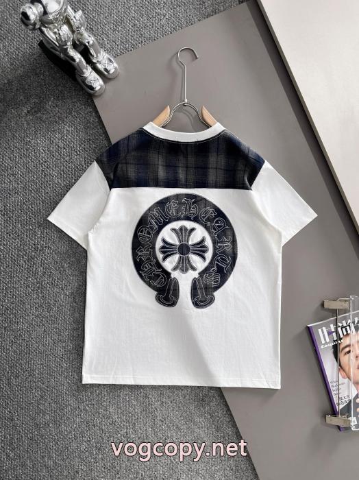 半袖Tシャツ2026夏到来新作 トップセラー賞受賞 ファッション感満載！CHROME HEARTSコピー 通販_0_2
