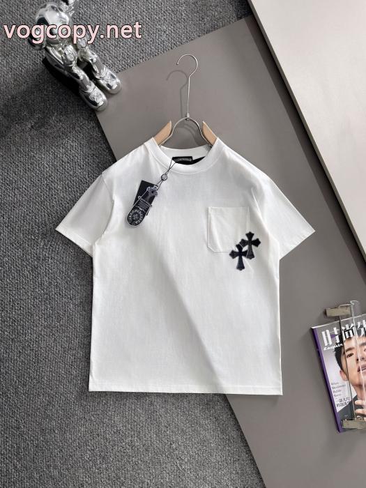 半袖Tシャツ2026夏到来新作 トップセラー賞受賞 ファッション感満載！CHROME HEARTSコピー 通販_0_3