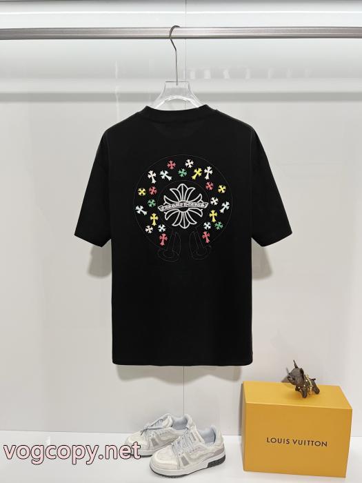 CHROME HEARTSブランド コピー 着払い超おしゃれ 2026一番最高人気 新色入荷半袖Tシャツ_0_3