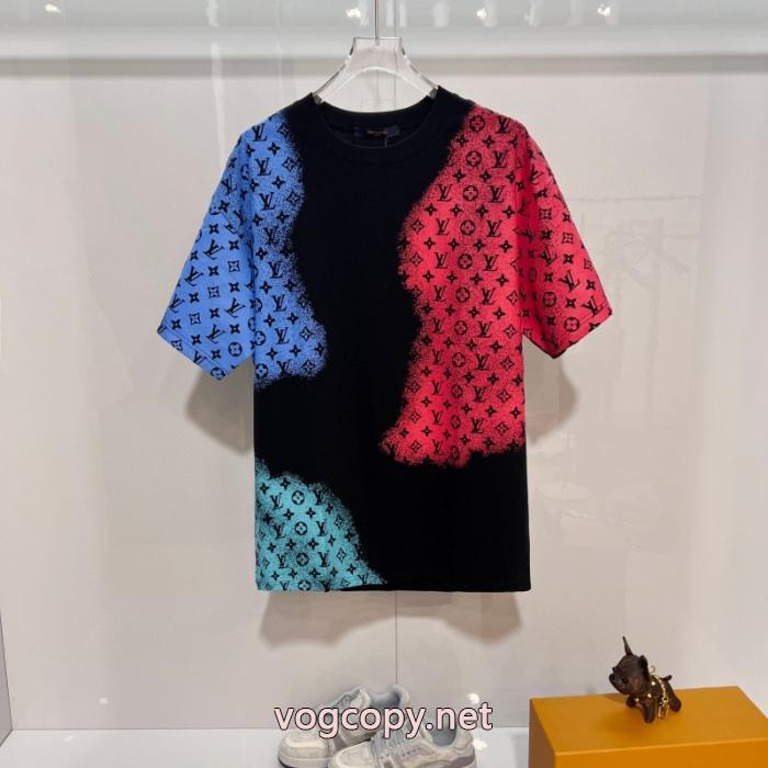半袖Tシャツ最落なし! 希少! カジュアル反転魅力 2026超人気の最新作LOUIS VUITTON偽 ブランド 販売_0_3