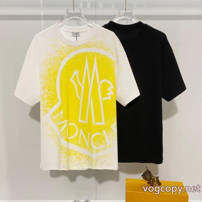 存在感のある 上質な素材採用 ブランドギフト包装無料コピー 商品 ブランド半袖TシャツMONCLER_0_1