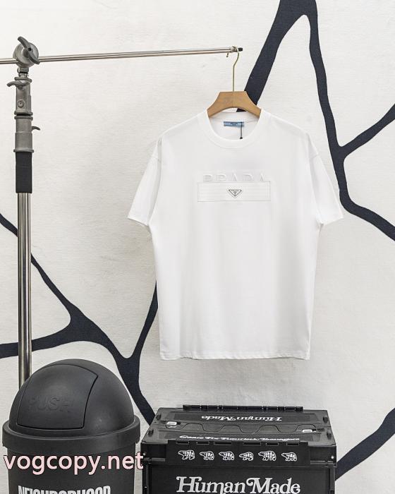 注目度が高いアイテム セール開催 VIP価格PRADA半袖Tシャツ通販 ブランド_0_0
