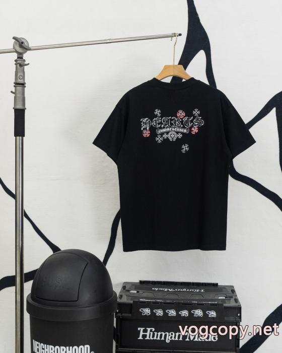 ブランド スニーカー 激安CHROME HEARTS半袖Tシャツきれいめ派に上質 数量限定 ルックスのいい_0_3