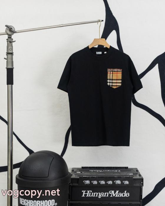 BURBERRY男女兼用らしい!人気 安心国内発送 高品質な半袖Tシャツブランド コピー  _0_1