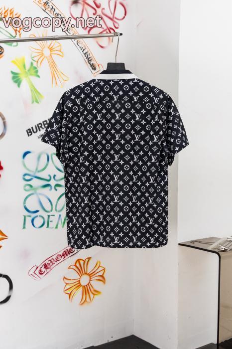 コピー 商品 販売在庫希少 防热性に優れた スタイリッシュな印象半袖セットLOUIS VUITTON_0_1