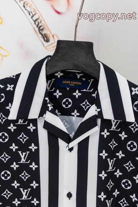 コピー 商品 販売在庫希少 防热性に優れた スタイリッシュな印象半袖セットLOUIS VUITTON_0_3