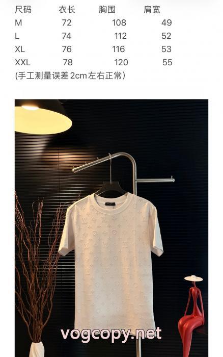 上品 2026年NEWモデル ファッションアイテムスーパー ブランド コピーLOUIS VUITTON半袖Tシャツ_0_0