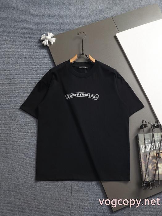  2026ブランド スーパー コピーCHROME HEARTS半袖Tシャツ【大人気】定番商品 オリジナル 26新作 セール 大人OK_0_0