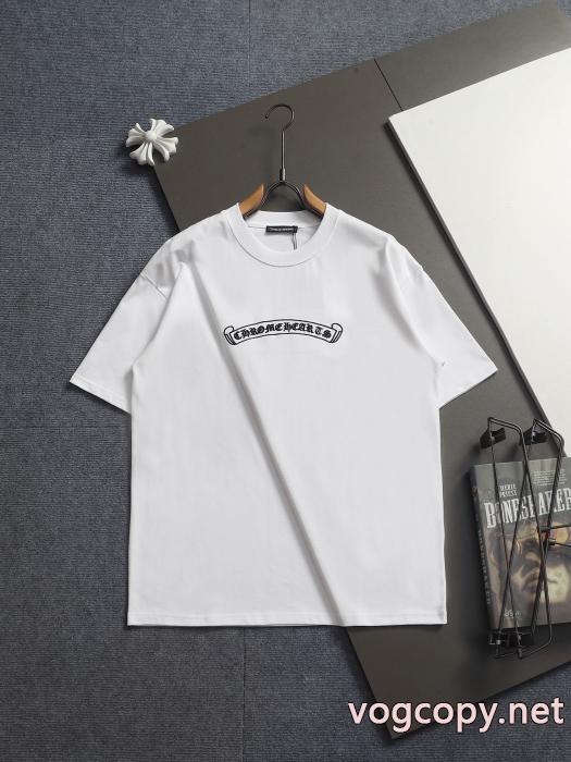  2026ブランド スーパー コピーCHROME HEARTS半袖Tシャツ【大人気】定番商品 オリジナル 26新作 セール 大人OK_0_4