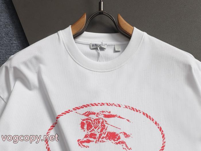 バーバリー半袖Tシャツスーパー コピー  海外販売開始 上品な印象に格上げ 優秀な_0_1