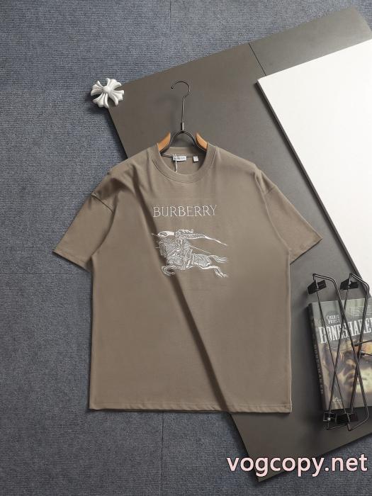 逆シーズンセール 通勤の定番 活躍アイテムBURBERRY半袖Tシャツブランド 品 激安 通販_0_1