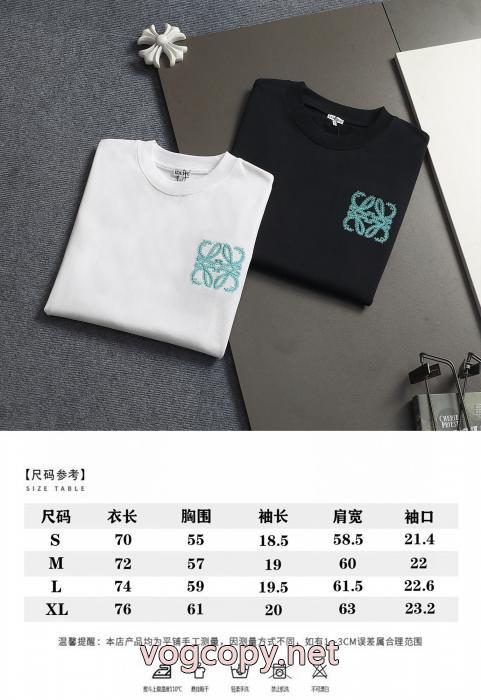 偽物 通販大人っぽい雰囲気 旬デザイン 特別感のあるLOEWE半袖Tシャツ_0_1