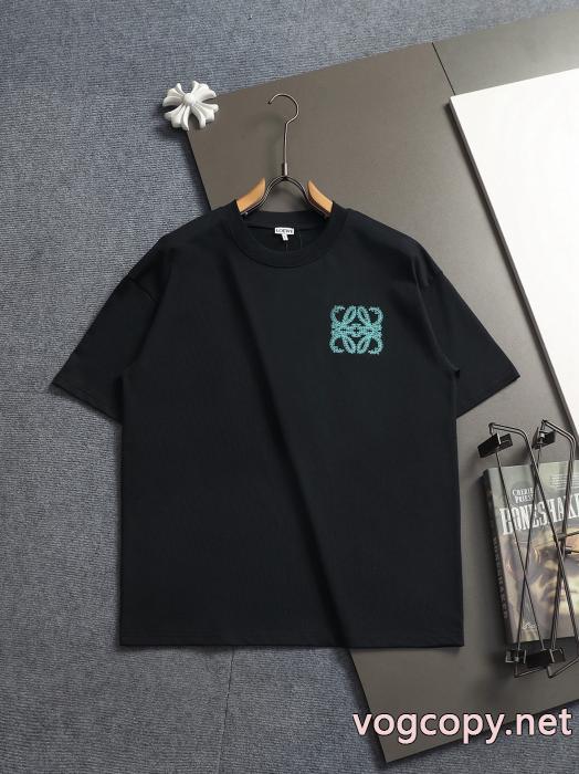偽物 通販大人っぽい雰囲気 旬デザイン 特別感のあるLOEWE半袖Tシャツ_0_4