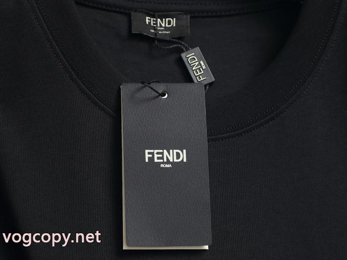半袖Tシャツコピー ブランド 販売2026年夏 人気 優しい色合い ロゴが素敵FENDI_0_0