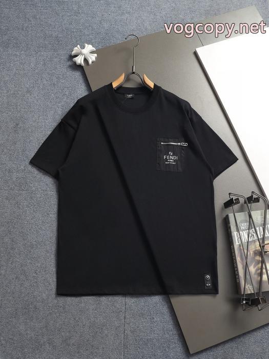 半袖Tシャツコピー ブランド 販売2026年夏 人気 優しい色合い ロゴが素敵FENDI_0_2
