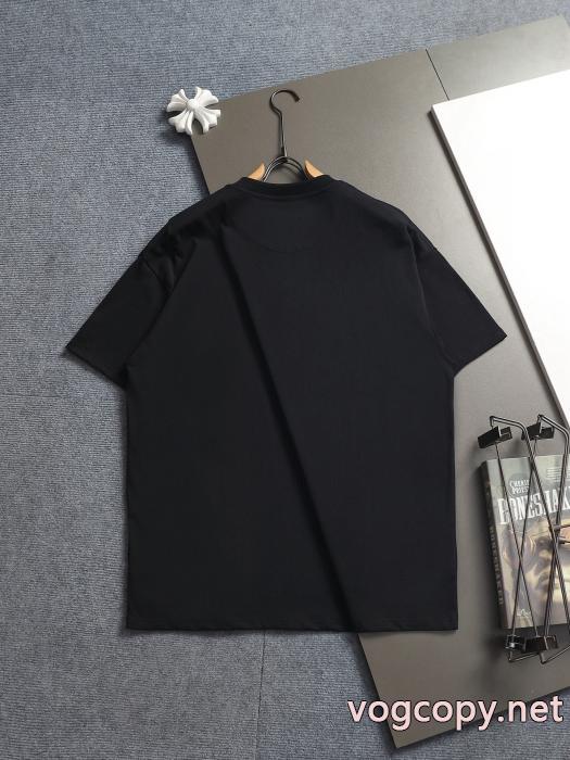 半袖Tシャツコピー ブランド 販売2026年夏 人気 優しい色合い ロゴが素敵FENDI_0_4