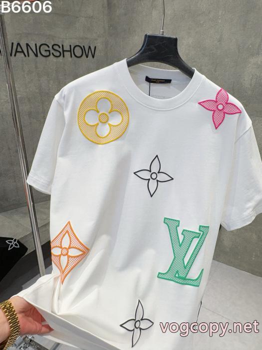 2026特別販売 日本未上陸のブランド 極上の着心地LOUIS VUITTONコピー 商品 ブランド半袖Tシャツ_0_2