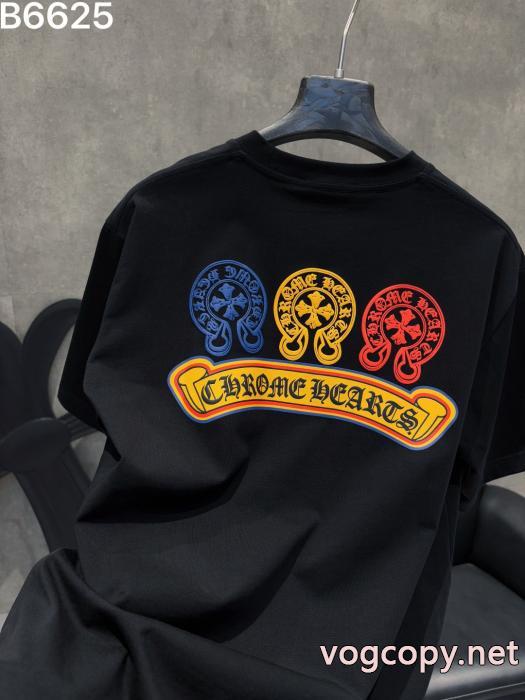 しっかりとした 品質保証書 正規品半袖Tシャツブランド コピー 激安CHROME HEARTS_0_0