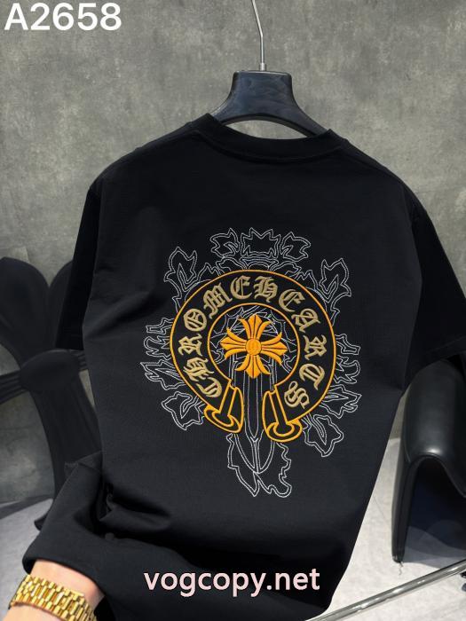 半袖Tシャツ大人感漂う2026新作 値下げるアイテム 数量限定版人気アイテムブランド レプリカCHROME HEARTS_0_0