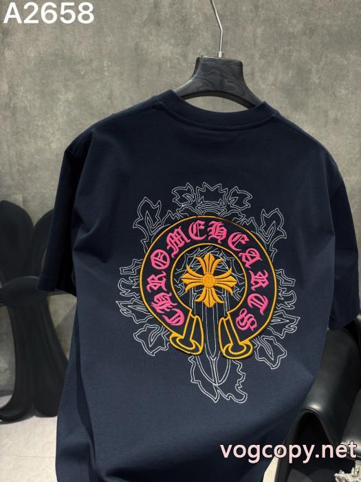 半袖Tシャツ大人感漂う2026新作 値下げるアイテム 数量限定版人気アイテムブランド レプリカCHROME HEARTS_0_3