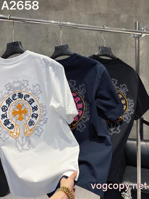 半袖Tシャツ大人感漂う2026新作 値下げるアイテム 数量限定版人気アイテムブランド レプリカCHROME HEARTS_0_4