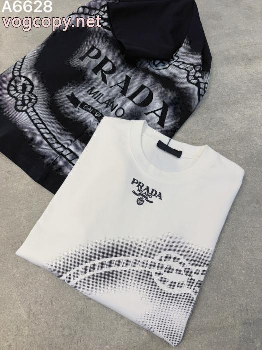  2026ブランドコピーPRADA今年人気定番新作 期待値も高いアイテム 今季流行り半袖Tシャツ_0_0