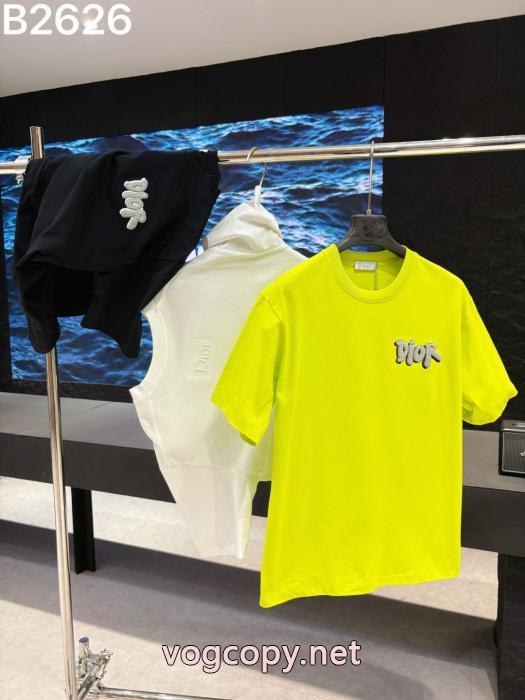 ロゴがかっこいい 上品上質 26新作セールDior半袖Tシャツ偽 ブランド_0_0