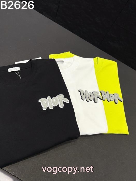 ロゴがかっこいい 上品上質 26新作セールDior半袖Tシャツ偽 ブランド_0_1