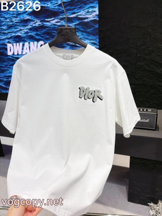 ロゴがかっこいい 上品上質 26新作セールDior半袖Tシャツ偽 ブランド_0_2
