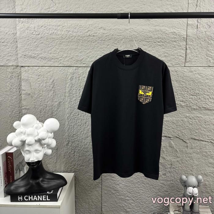ブランド コピー 安心人気掲載 上品な彩りに夢中 2026夏到来新作半袖TシャツFENDI_0_2