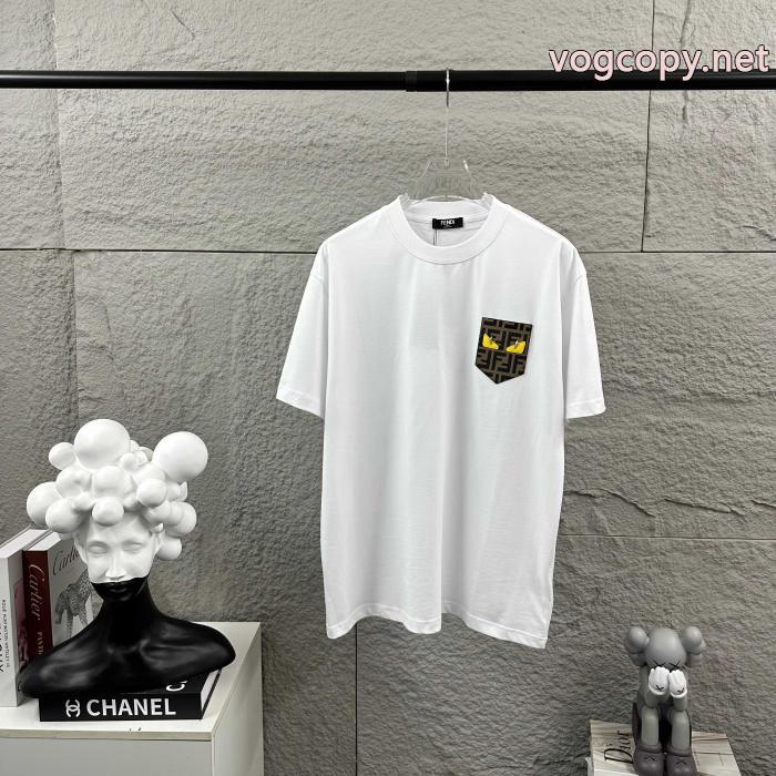 ブランド コピー 安心人気掲載 上品な彩りに夢中 2026夏到来新作半袖TシャツFENDI_0_3