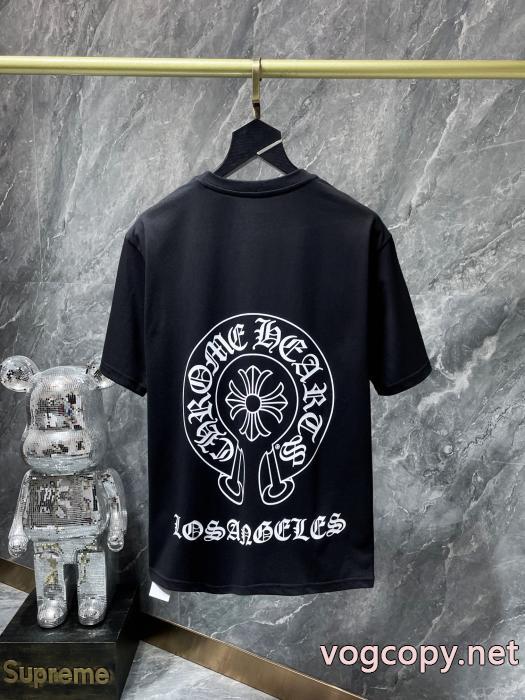 格好良い人気定番 定番が欲しい方 2026年人気の最新作半袖Tシャツスーパー コピー 安心 サイトCHROME HEARTS_0_3