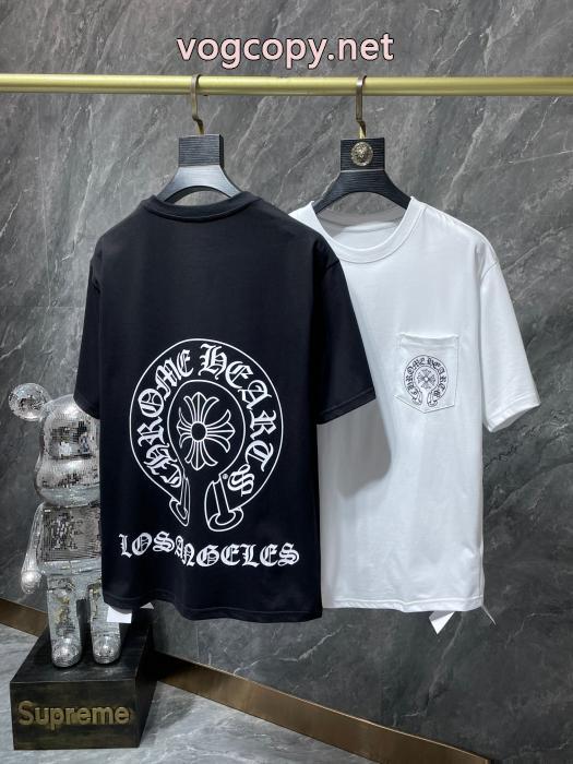 格好良い人気定番 定番が欲しい方 2026年人気の最新作半袖Tシャツスーパー コピー 安心 サイトCHROME HEARTS_0_4